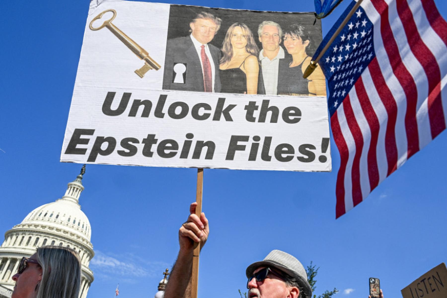 Washington/New York: Demokraten präsentieren mutmaßlichen Trump-Brief an Epstein