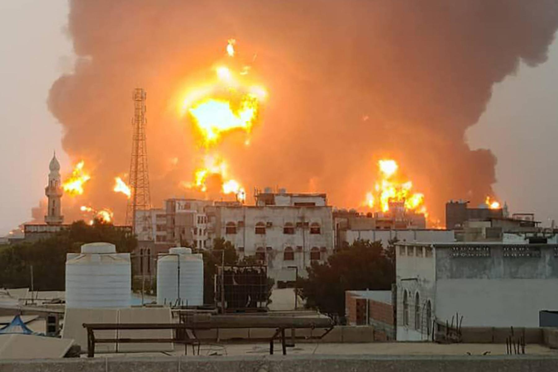 Sanaa: Israel bestätigt Luftangriffe auf Hodeida im Jemen