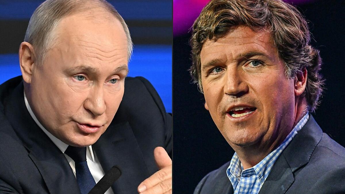 Ex-Fox-News-Talker Carlson durfte Putin zwei Stunden interviewen | Ex-Fox-News-Talker Carlson durfte Putin zwei Stunden interviewen