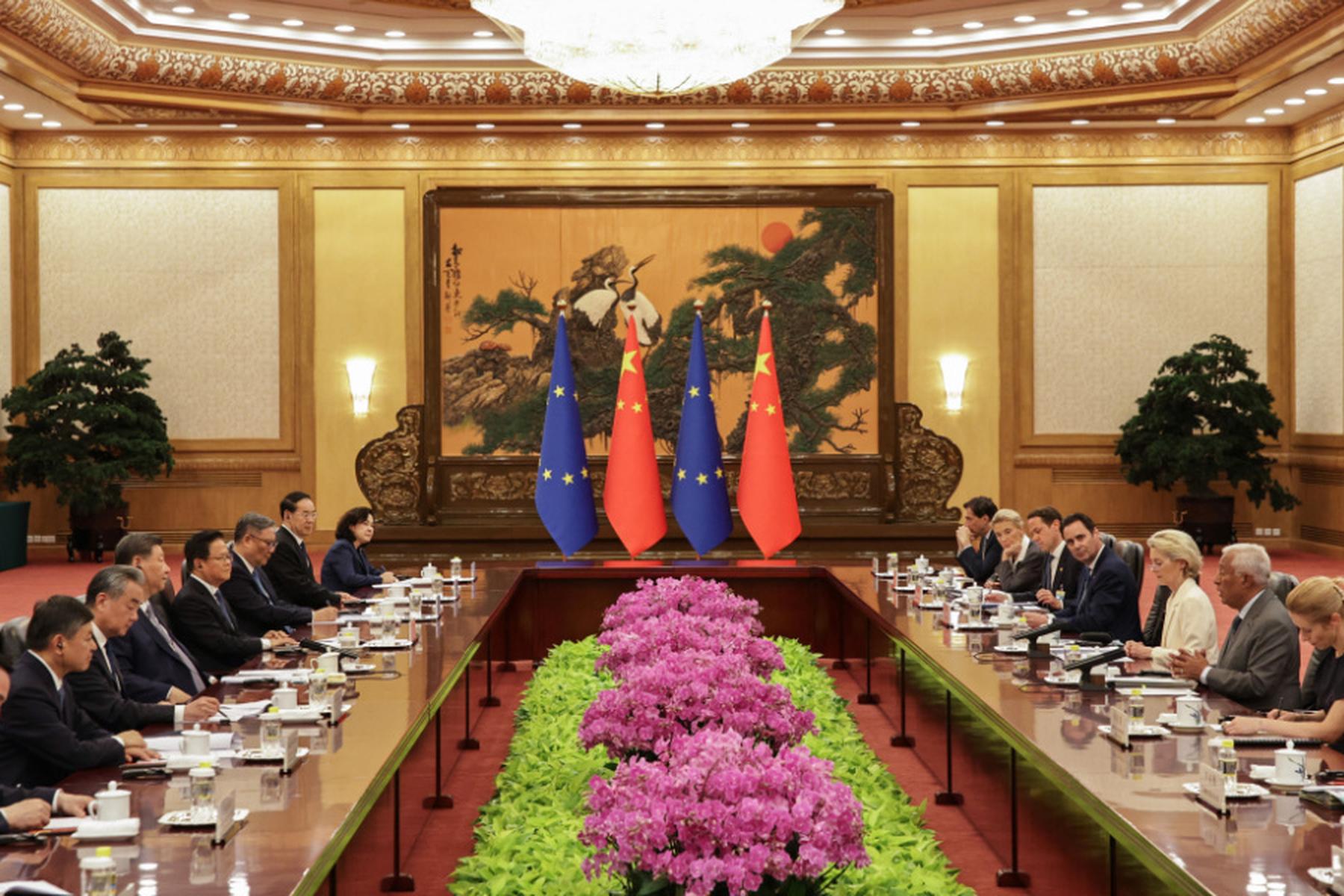 Peking: EU fordert China zu Einfluss auf Russland auf