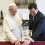 US-Außenminister Rubio bei Papst Leo XVI. im Vatikan | US-Außenminister Rubio bei Papst Leo XVI. im Vatikan