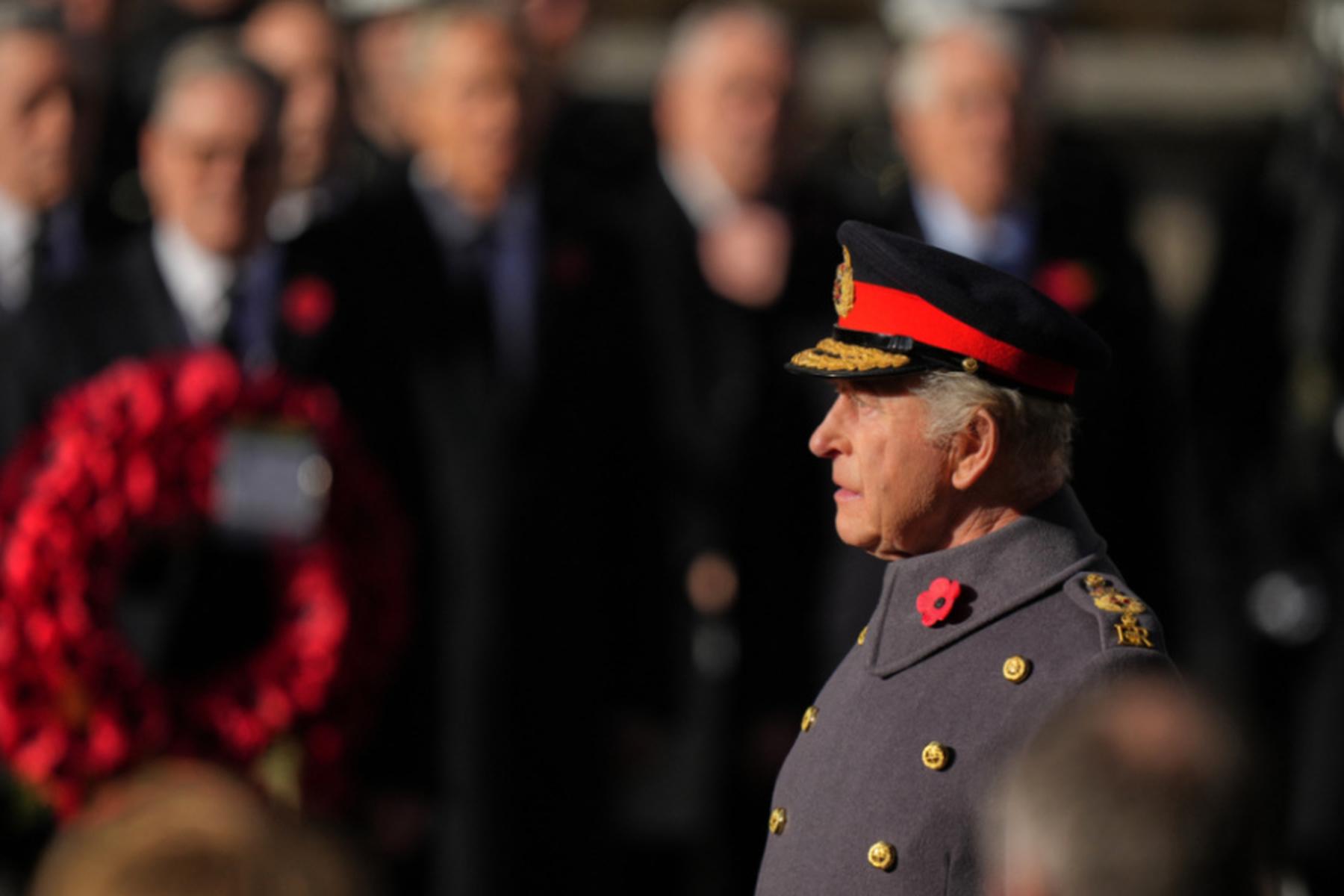 Kralj Charles III. počastil padle v svetovnih vojnah v Londonu