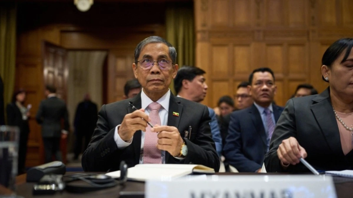 Minister Ko Ko Hlaing vertrat am Montag die Junta | Minister Ko Ko Hlaing vertrat am Montag die Junta