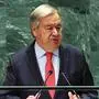 UNO-Generalsekretär Antonio Guterres nimmt an Sitzung teil | UNO-Generalsekretär Antonio Guterres nimmt an Sitzung teil