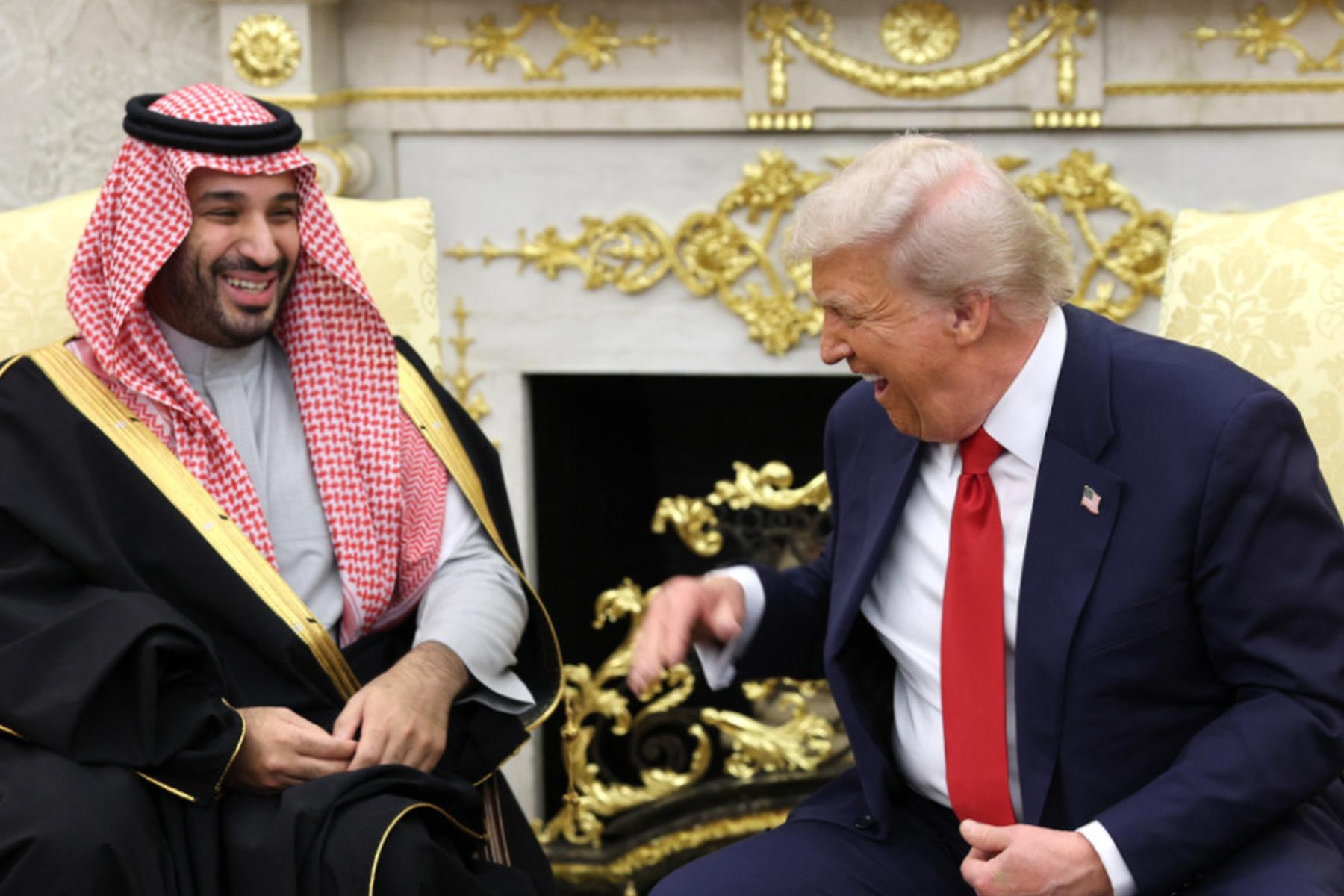 Washington: Trump: Saudi-Kronprinz hat Top-Bilanz bei Menschenrechten