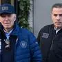 US-Präsident Biden und Sohn Hunter | US-Präsident Biden und Sohn Hunter