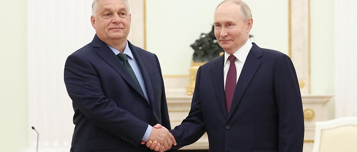 Orbans Besuch bei Putin sorgte für viel Aufregung