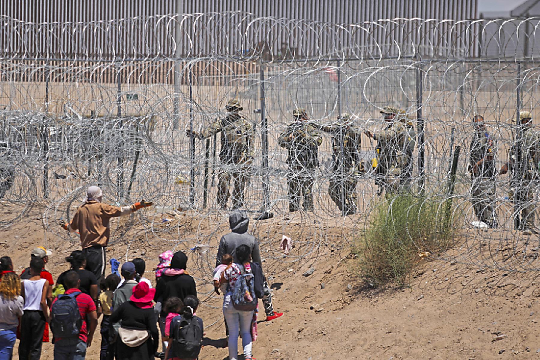 Mexiko-Stadt: Zahl der Migranten an Mexikos Grenze zu den USA halbiert