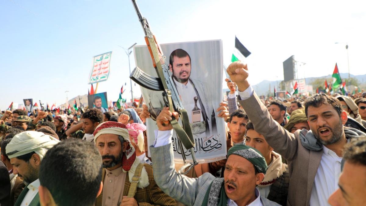 Propalästinensische Demonstration in Sanaa