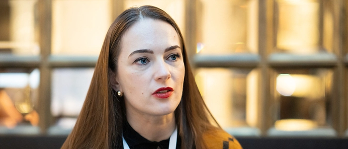 Friedensnobelpreisträgerin Olexandra Matwijtschuk