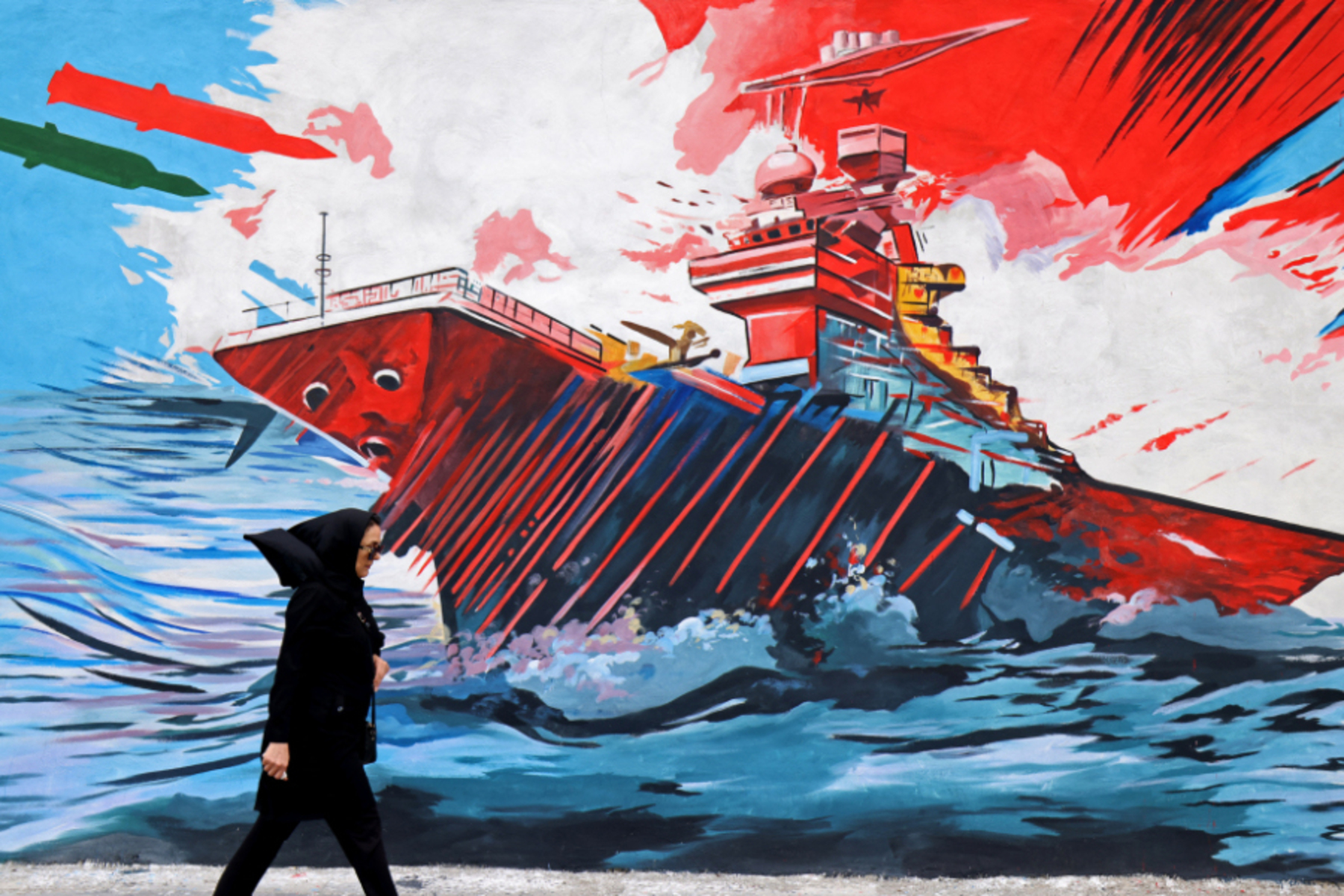 Stopp für Schiffe: Iran droht mit Ausstieg aus der Waffenruhe