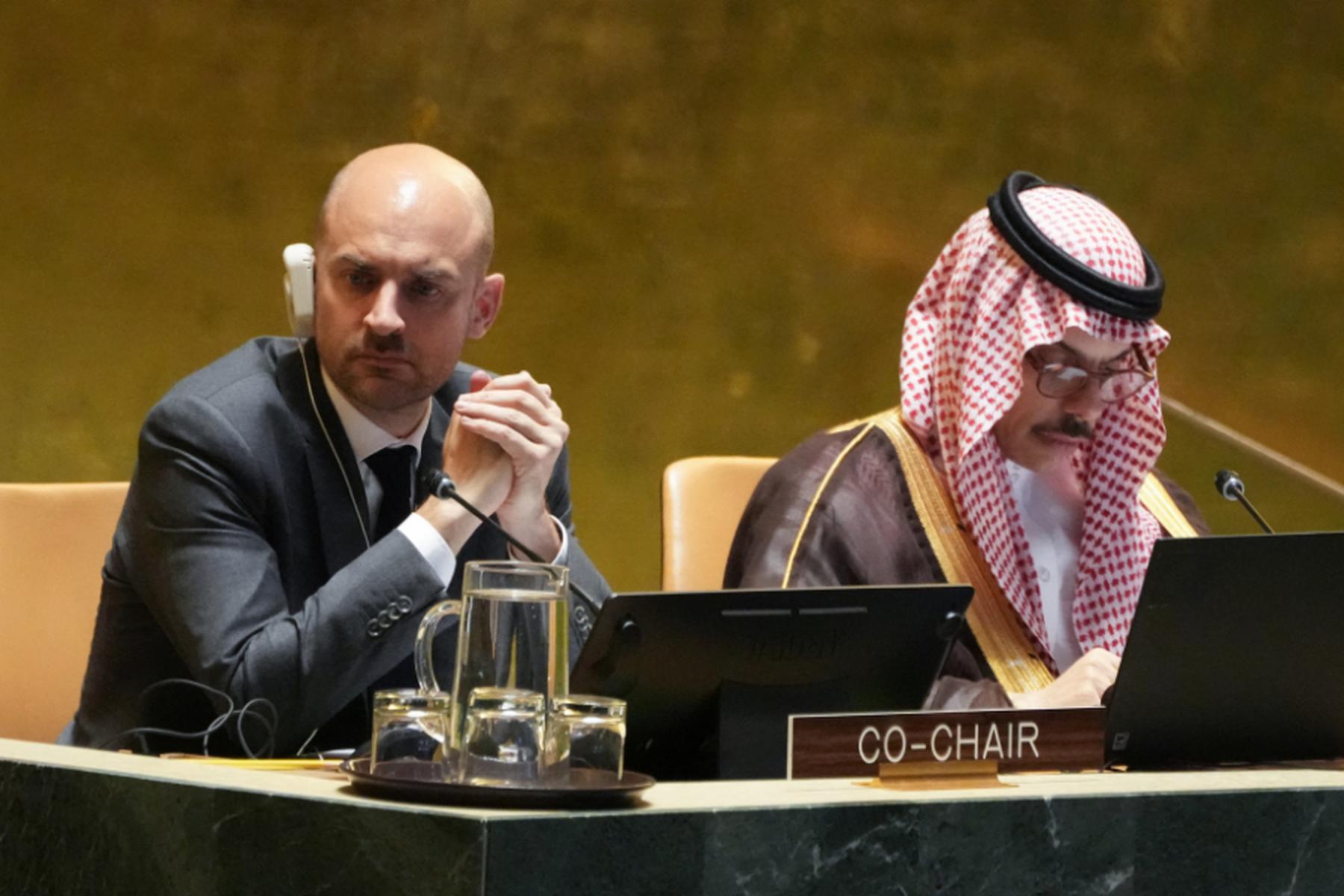 New York: USA kritisieren UNO-Konferenz zu Zweistaatenlösung