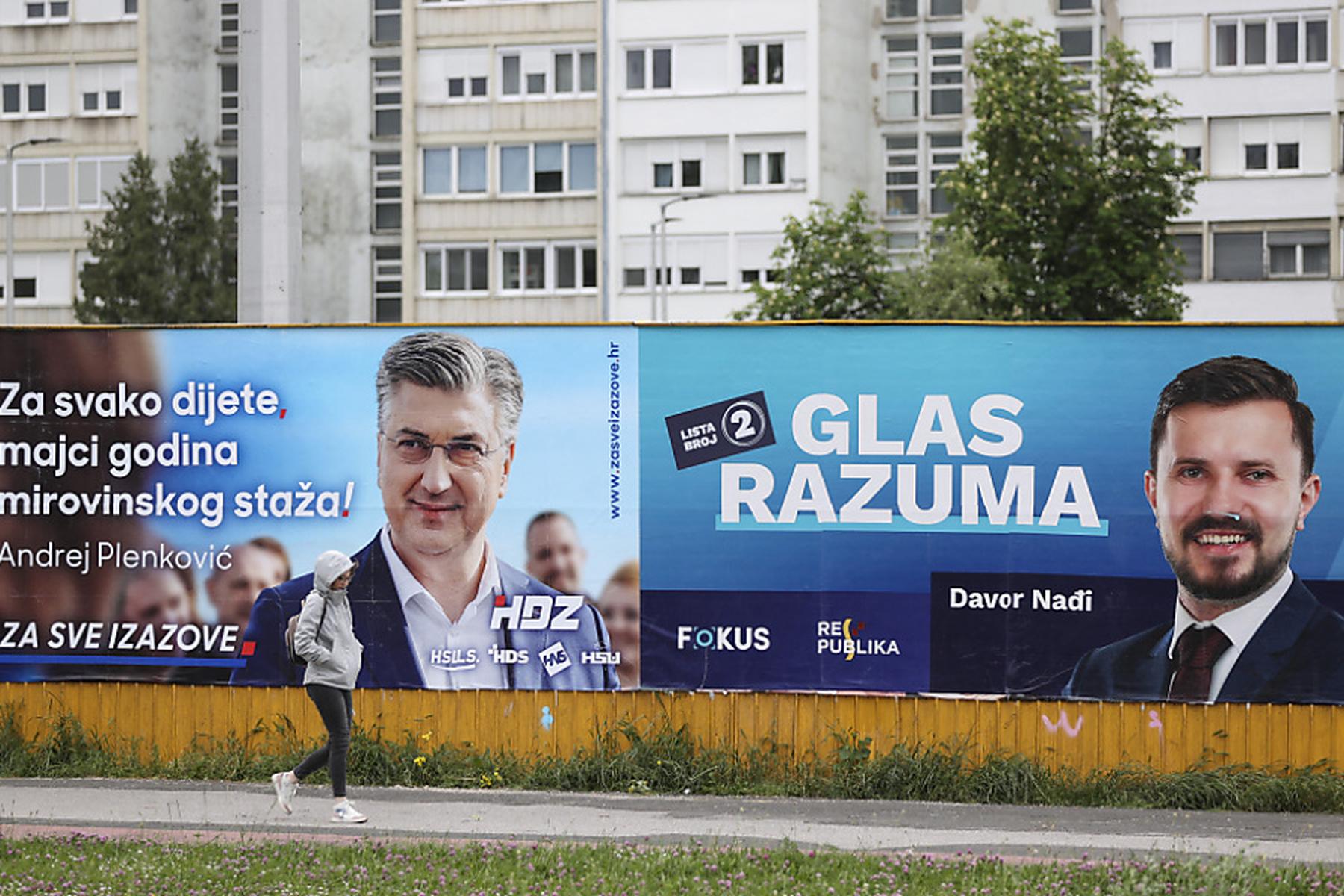 Zagreb: Parlamentswahl in Kroatien begonnen