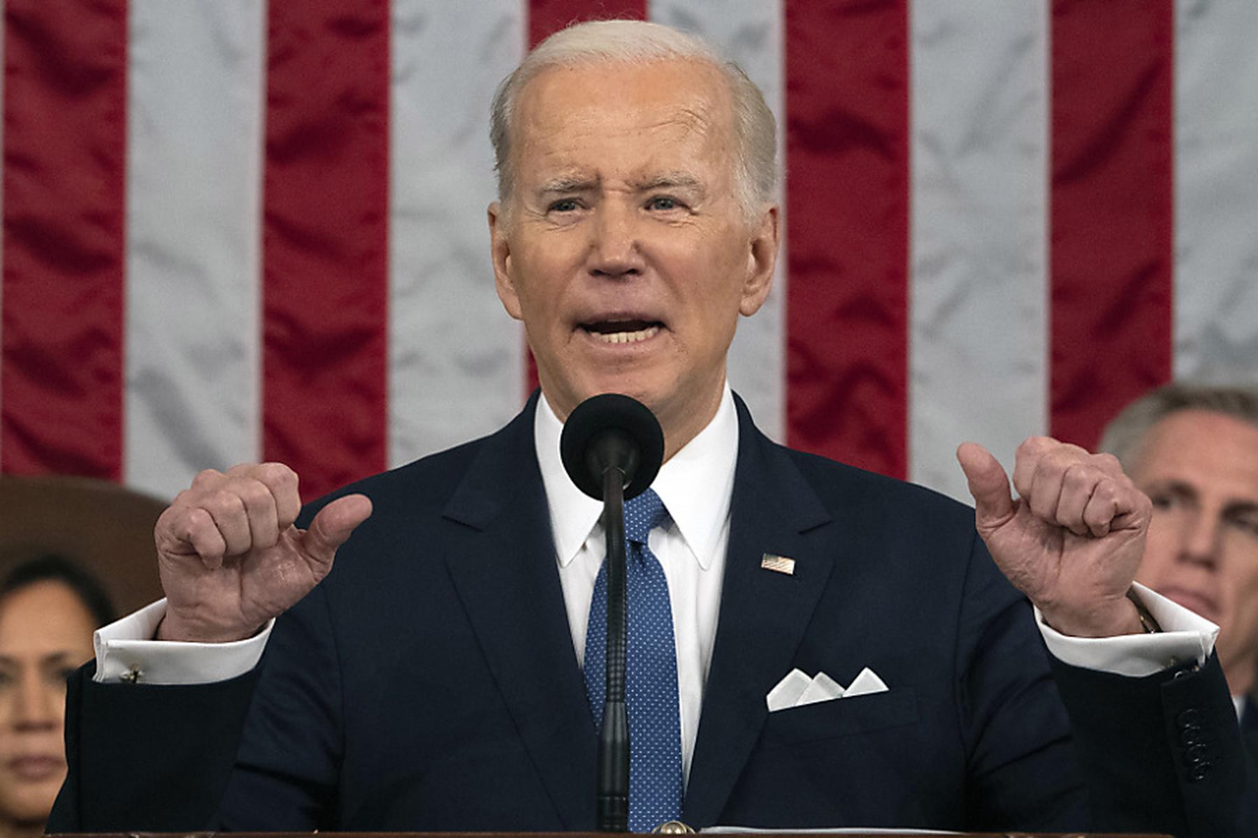 Washington: Biden will in State-of-the-Union-Rede mit Steuern punkten
