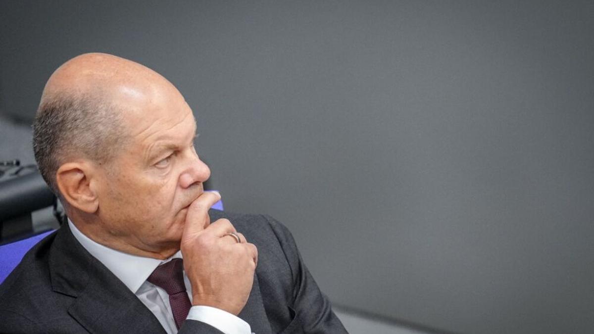 Deutschlands Bundeskanzler Olaf Scholz