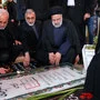 Irans Präsident Raisi bei Trauerzeremonie in Kerman | Irans Präsident Raisi bei Trauerzeremonie in Kerman