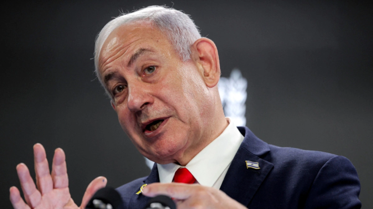 Israels Premier Netanayahu trat am Sonntag vor die Presse | Israels Premier Netanayahu trat am Sonntag vor die Presse