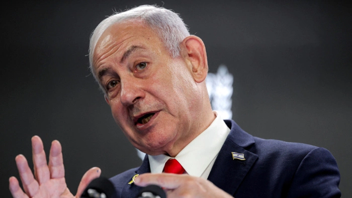 Israels Premier Netanayahu trat am Sonntag vor die Presse | Israels Premier Netanayahu trat am Sonntag vor die Presse