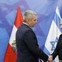Nehammer bei seinem Treffen mit Israels Premier Netanyahu | Nehammer bei seinem Treffen mit Israels Premier Netanyahu