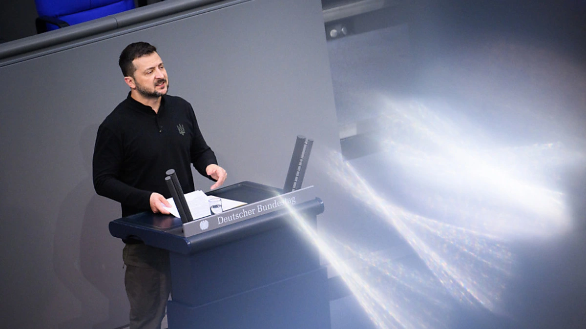 Ukrainischer Präsident spricht vor dem Deutschen Bundestag | Ukrainischer Präsident spricht vor dem Deutschen Bundestag