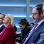 Verteidigungsministerin Tanner bei der Präsentation von Risikobild 2026 | Verteidigungsministerin Tanner bei der Präsentation von Risikobild 2026