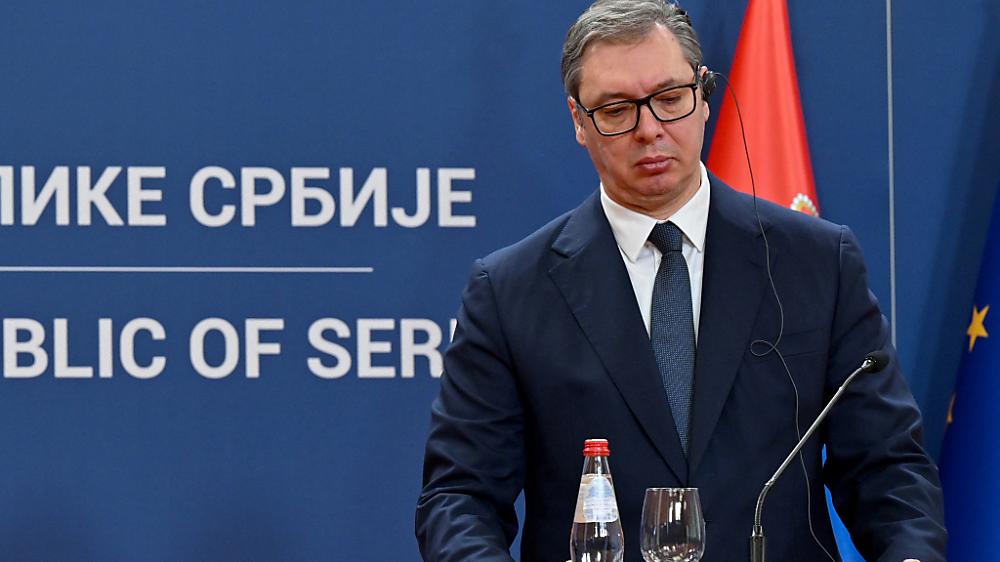 Serbiens Präsident Aleksandar Vučić | Serbiens Präsident Aleksandar Vučić