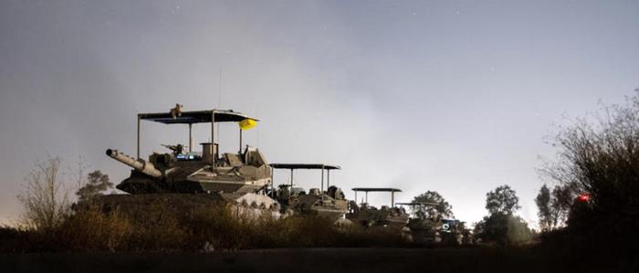 Die israelische Armee beim Einsatz in Rafah