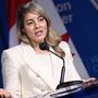 Kanadas Außenministerin Joly kündigte Stopp von Waffenlieferungen an | Kanadas Außenministerin Joly kündigte Stopp von Waffenlieferungen an