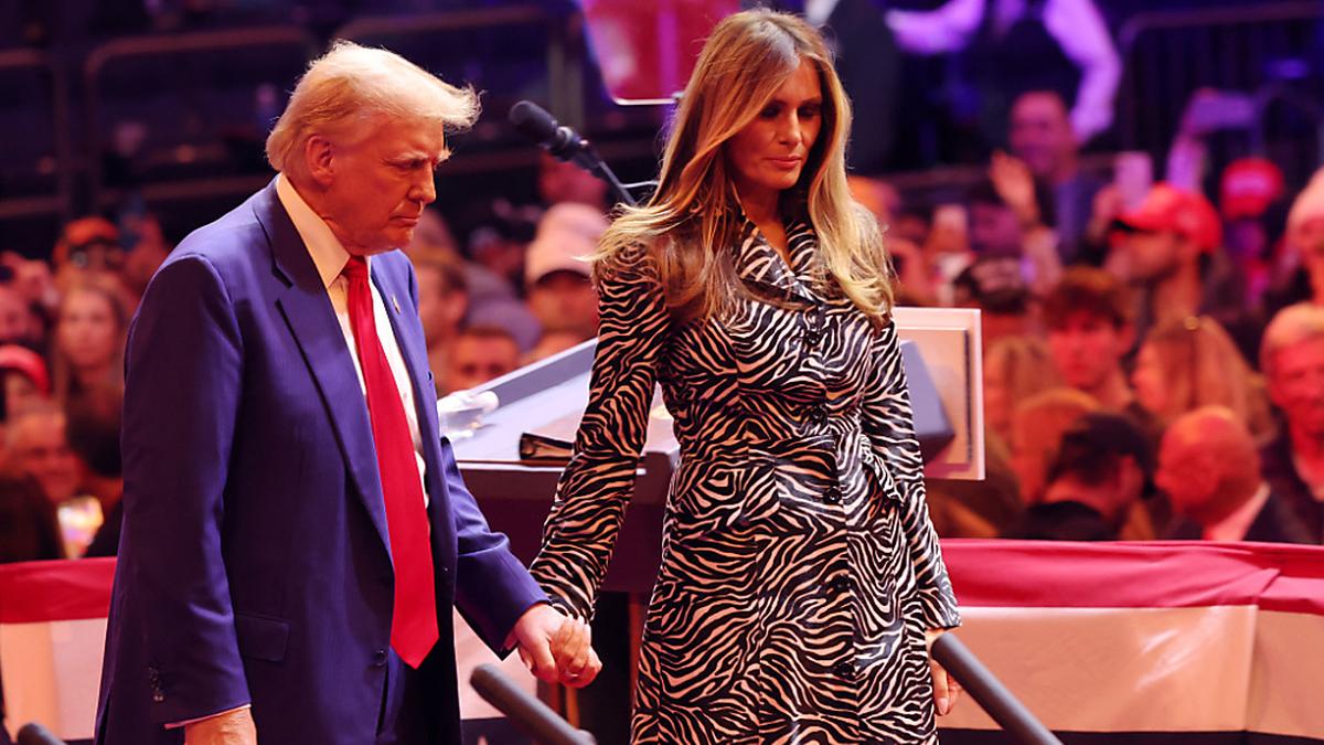 In Manhattan war auch Melania Trump dabei | In Manhattan war auch Melania Trump dabei