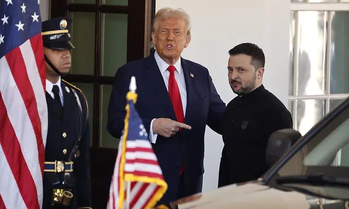 Trump begrüßt Selenskyj im Weißen Haus