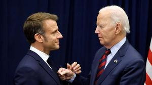 Macron und Biden plädieren für Waffenruhe im Libanon