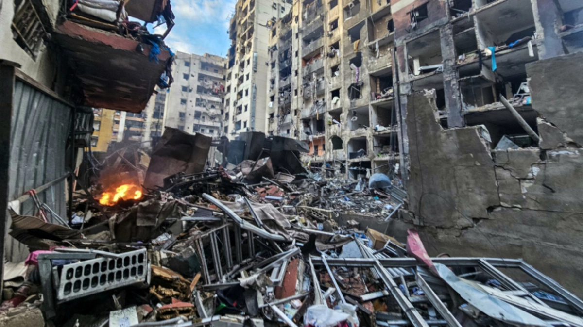 Zerstörung in Beirut am Tag nach einem israelischen Luftangriff | Zerstörung in Beirut am Tag nach einem israelischen Luftangriff