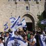 "Marsch der Fahnen" durch Jerusalem | "Marsch der Fahnen" durch Jerusalem