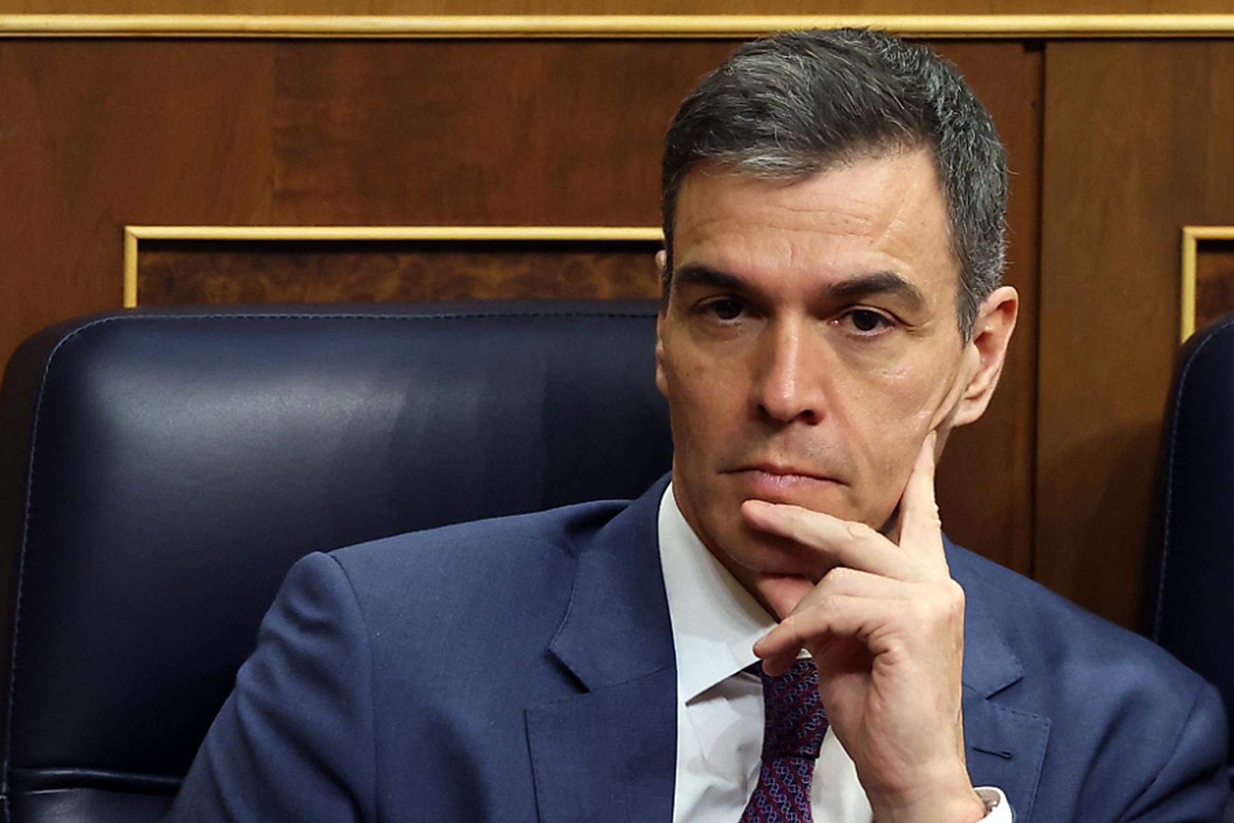 Spaniens Premier Sánchez verkündet heute Entscheidung über Rücktritt