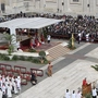 Franziskus bei der liturgischen Feier auf dem Petersplatz | Franziskus bei der liturgischen Feier auf dem Petersplatz