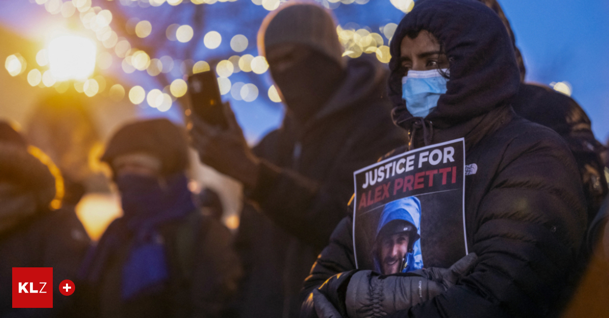 Minneapolis (Minnesota): Trauer nach tödlichen ICE-Schüssen in Minneapolis