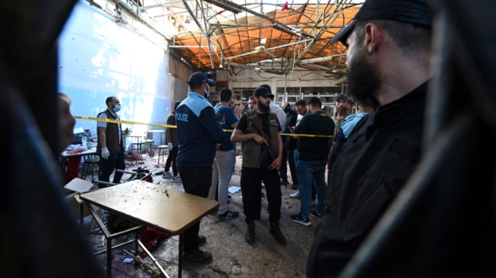 Explosion in Café in Damaskus | Explosion in Café in Damaskus