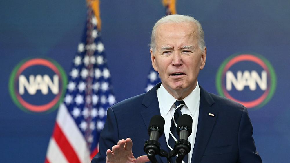 Joe Biden: "Wir sind der Verteidigung Israels verpflichtet." | Joe Biden: "Wir sind der Verteidigung Israels verpflichtet."
