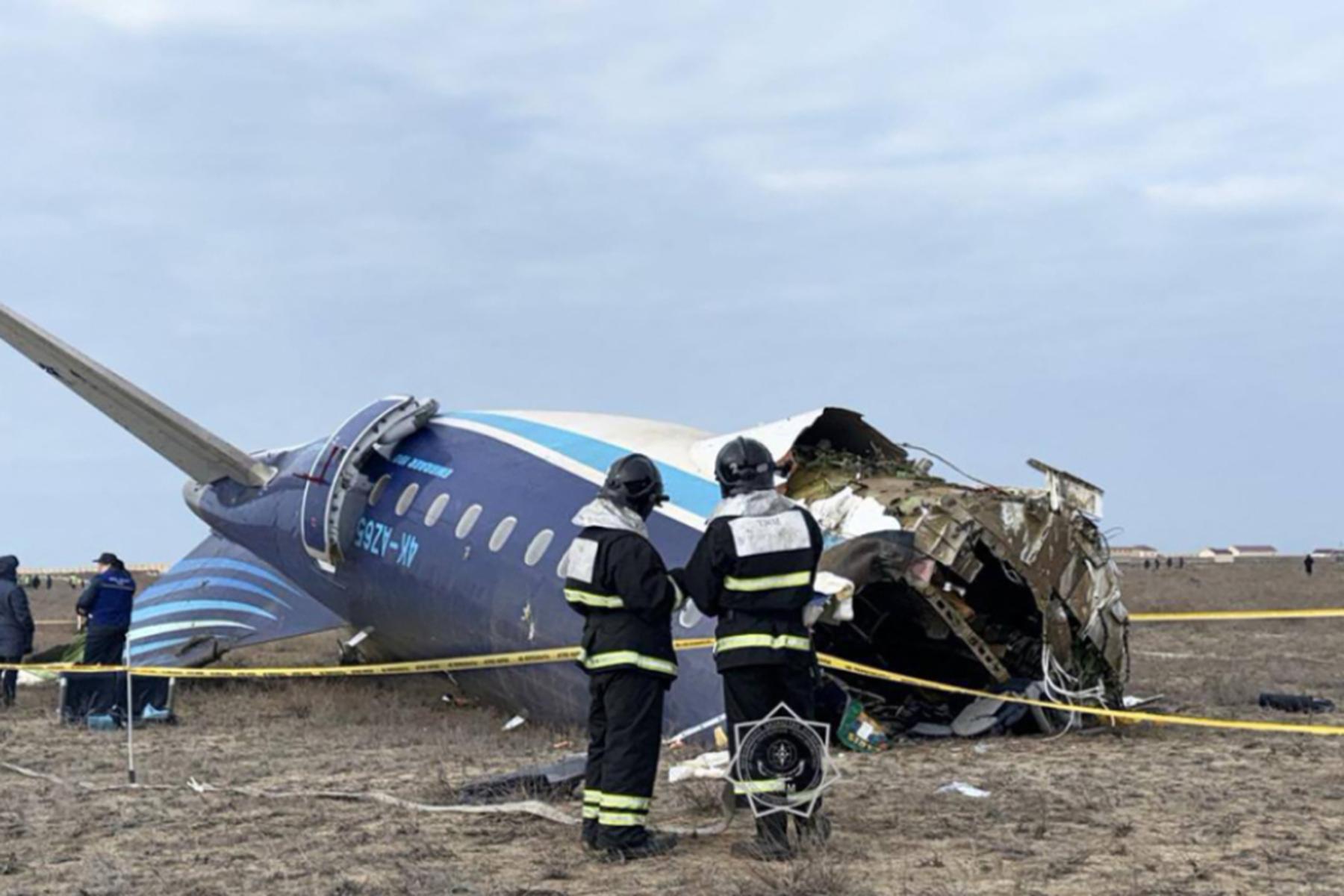 Treffen mit Aserbaidschans Präsidenten: Putin räumt Verantwortung für Flugzeugabsturz ein