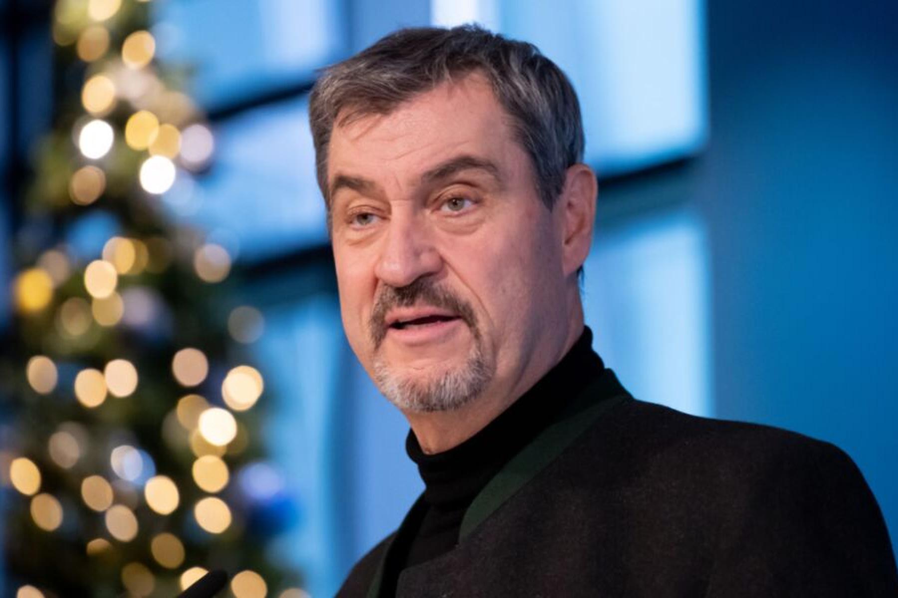 München (Bayern): Söder mit nur 83,6 Prozent als CSU-Chef wiedergewählt