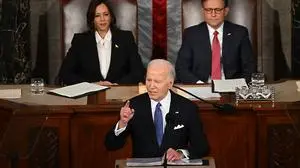 Biden bei seiner Rede zur Lage der Nation | Biden bei seiner Rede zur Lage der Nation