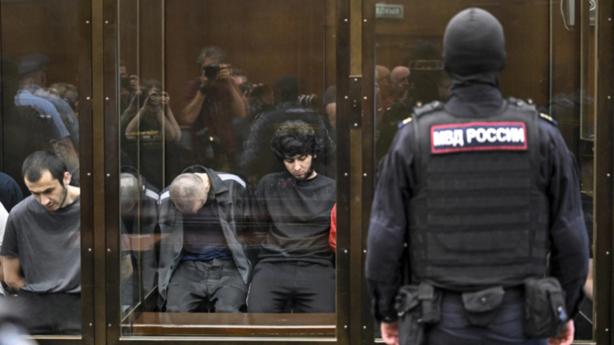 Drei der Angeklagten am Donnerstag vor Gericht | Drei der Angeklagten am Donnerstag vor Gericht