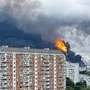 Brand in Moskauer Raffinerie nach Drohnenangriff | Brand in Moskauer Raffinerie nach Drohnenangriff