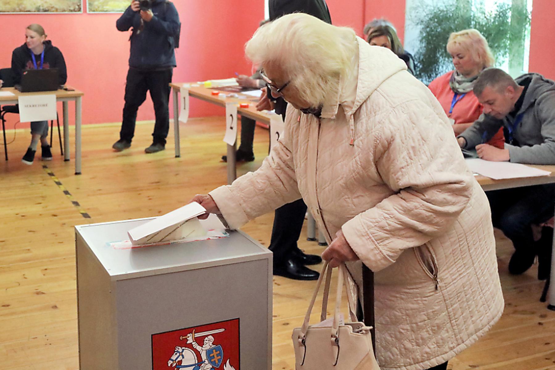 Vilnius: Nauseda und Simonyte in Präsidenten-Stichwahl in Litauen