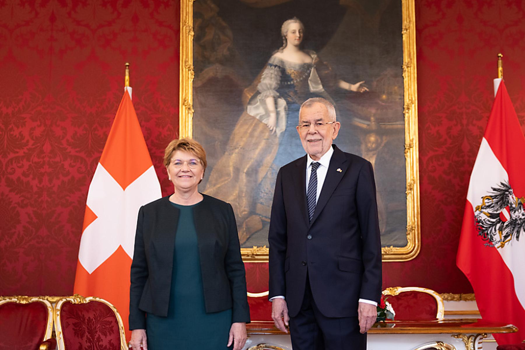 Wien: Schweizer Präsidentin: Neutralität bei Angriff hinfällig