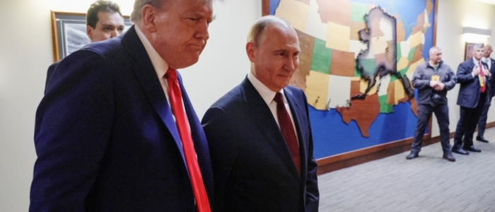 US-Präsident Trump und Kreml-Chef Putin bei Treffen in Alaska