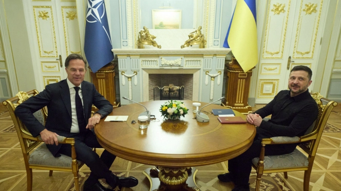NATO-General Rutte bei Selenskyj in Kiew | NATO-General Rutte bei Selenskyj in Kiew
