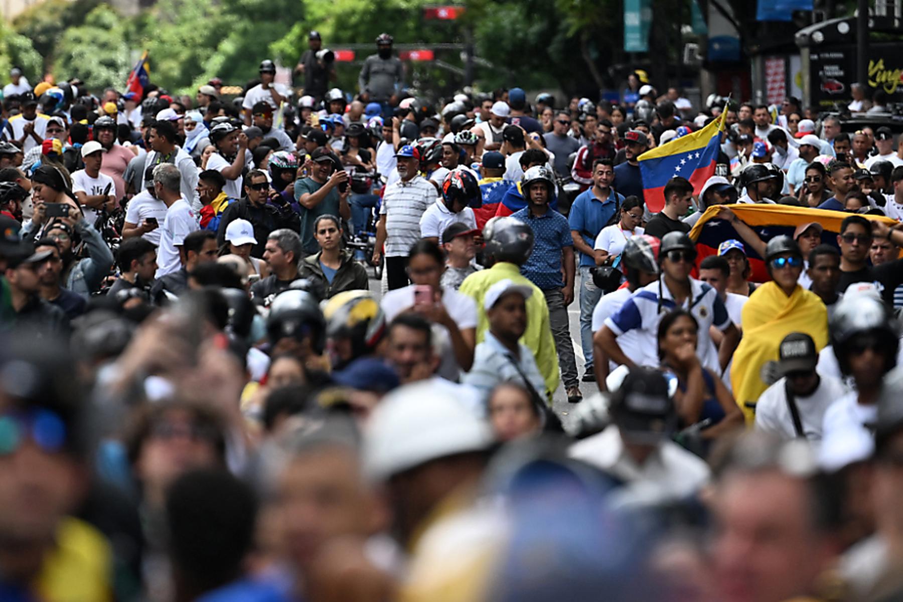 Caracas: Weitere Proteste nach Präsidentschaftswahl in Venezuela