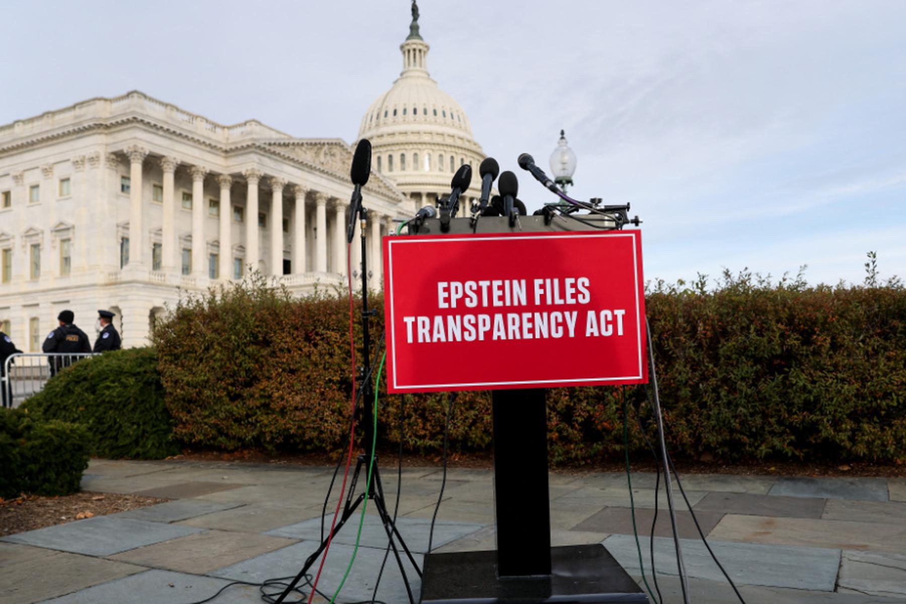 Washington: US-Abgeordnete stimmen für Freigabe der Epstein-Akten