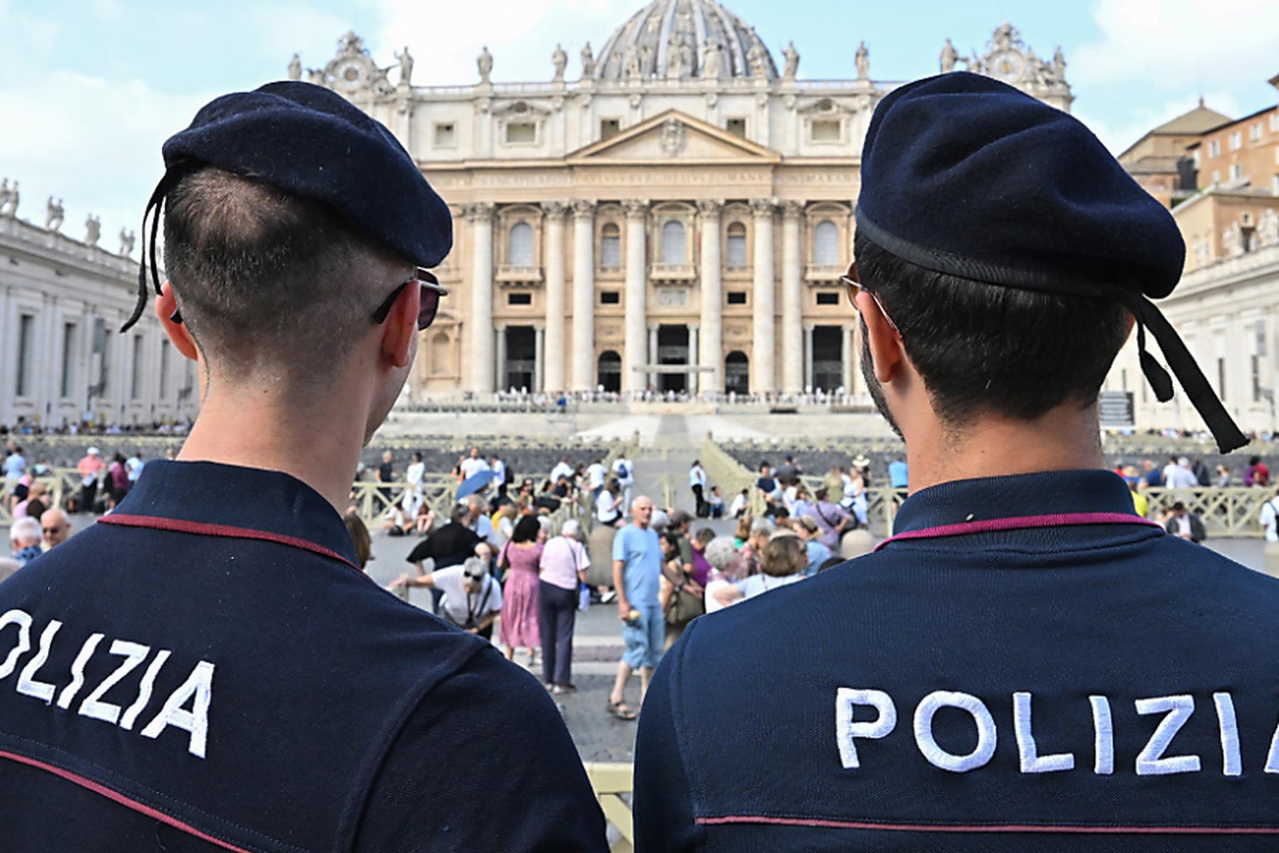 Rom: Italien verstärkt Polizeiüberwachung zu Ostern